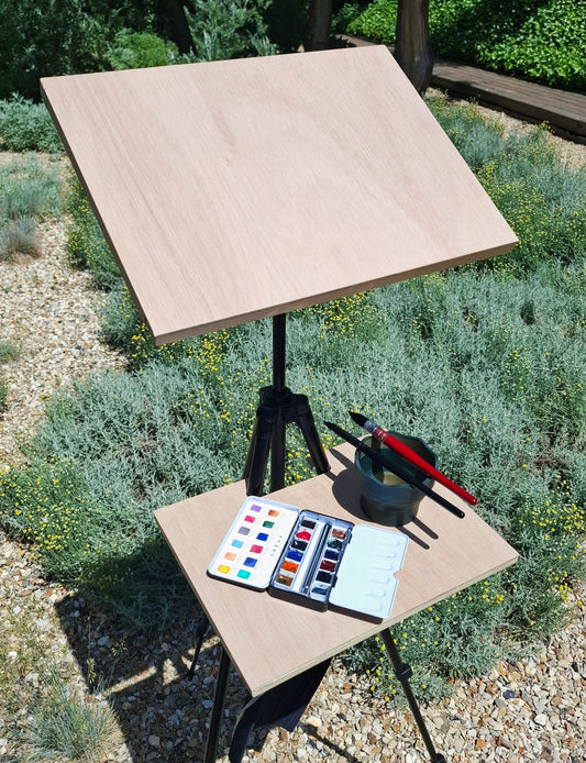 NomadEasel – Portable Folding Easel for Watercolor Artists.