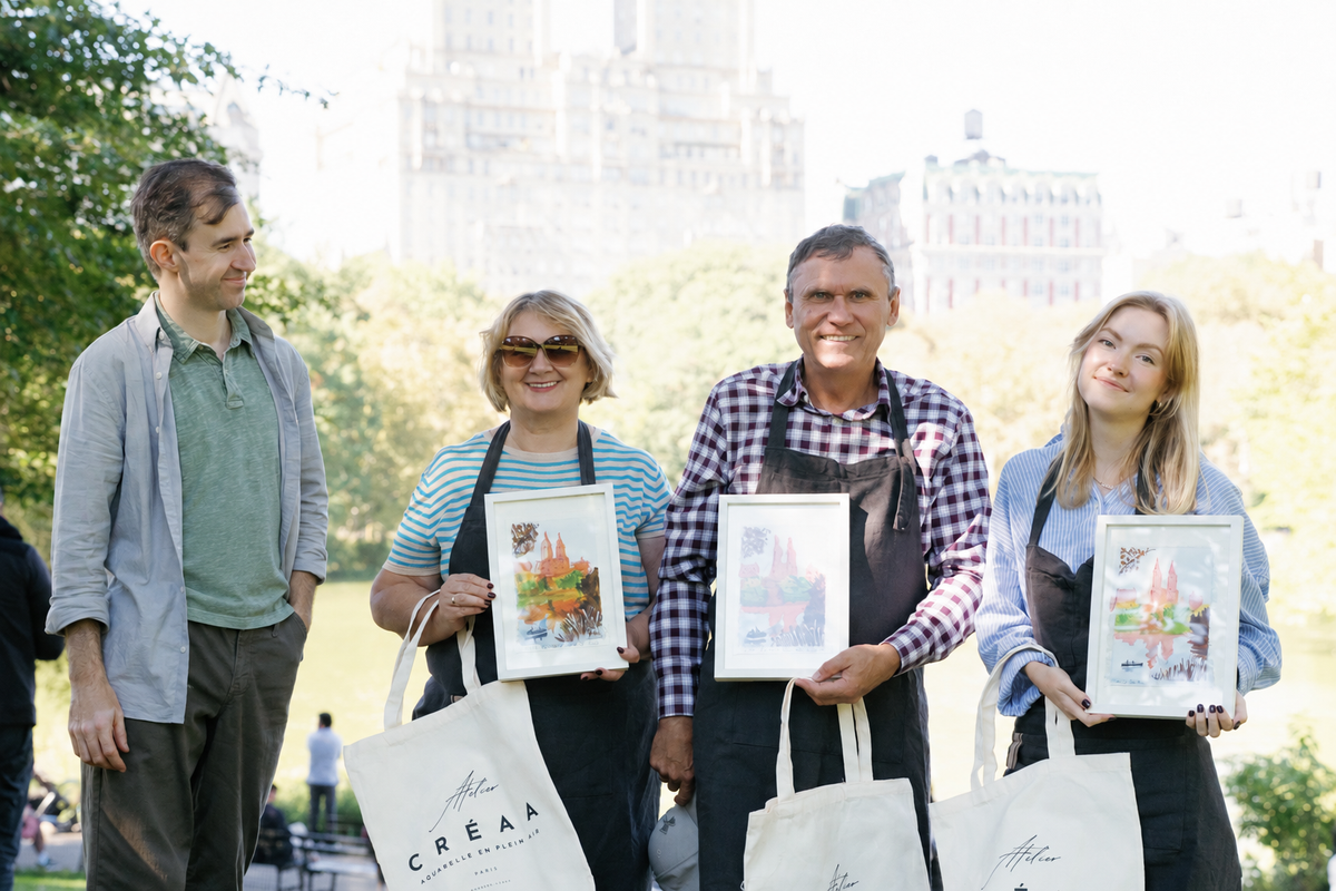 NYC Watercolor Experience – Essential Edition