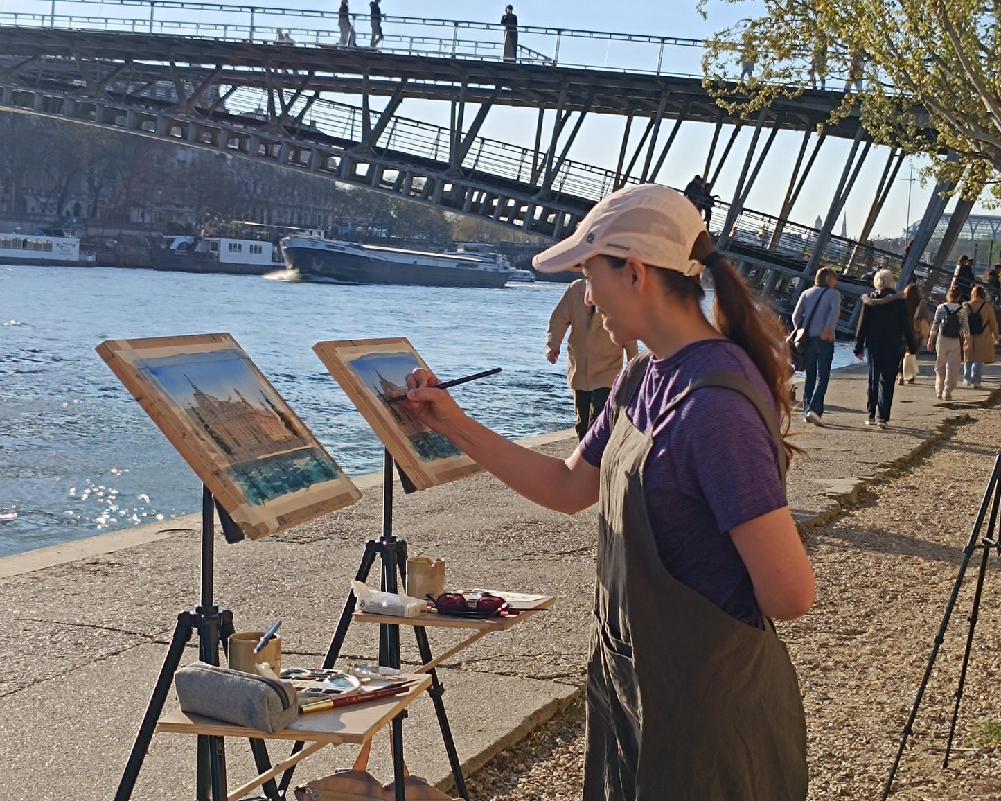 Watercolor à Paris – Outdoor Painting Experience