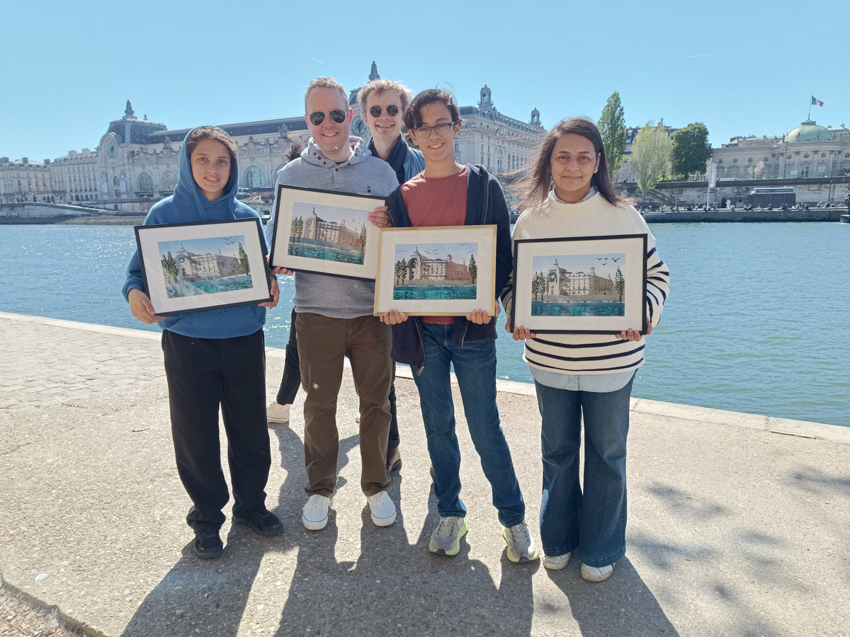 Paris Watercolor Experience – Essential Edition