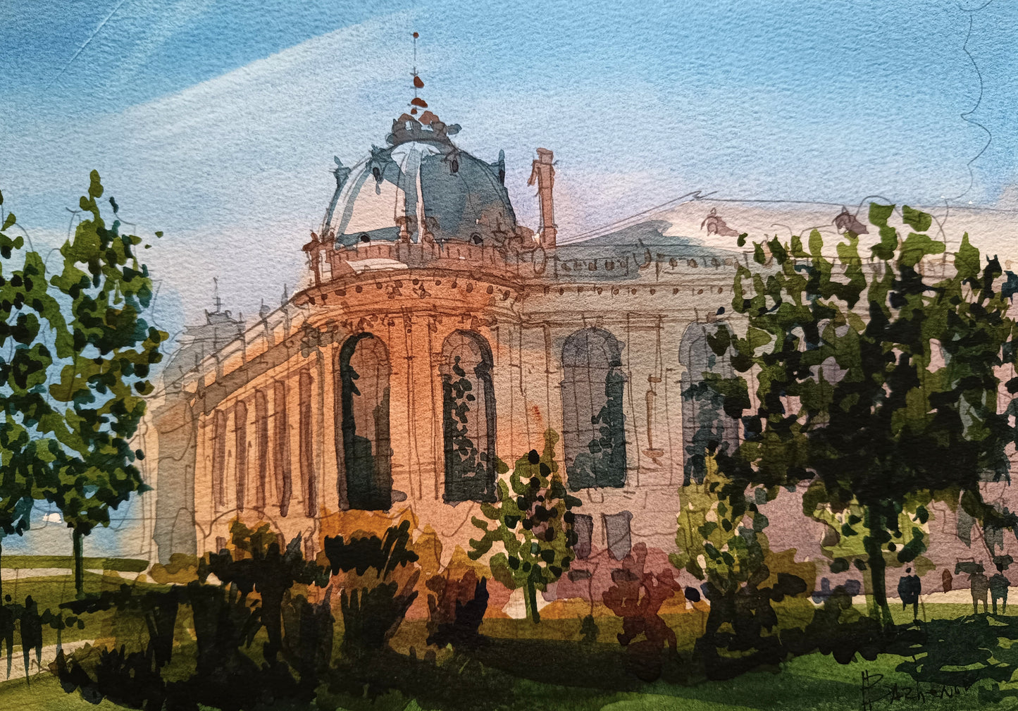 Watercolor à Paris – Outdoor Painting Experience