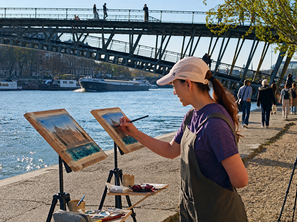 Paris Watercolor Experience – Essential Edition