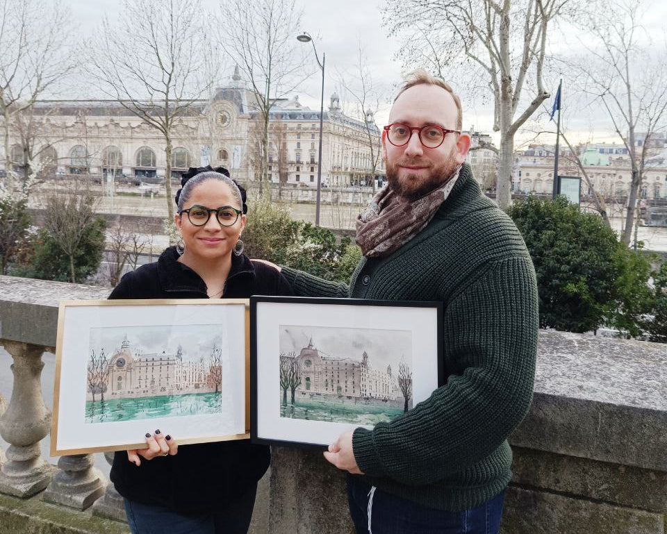 Watercolor à Paris – Outdoor Painting Experience